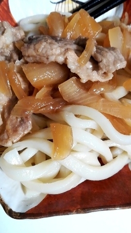 焼き肉うどん