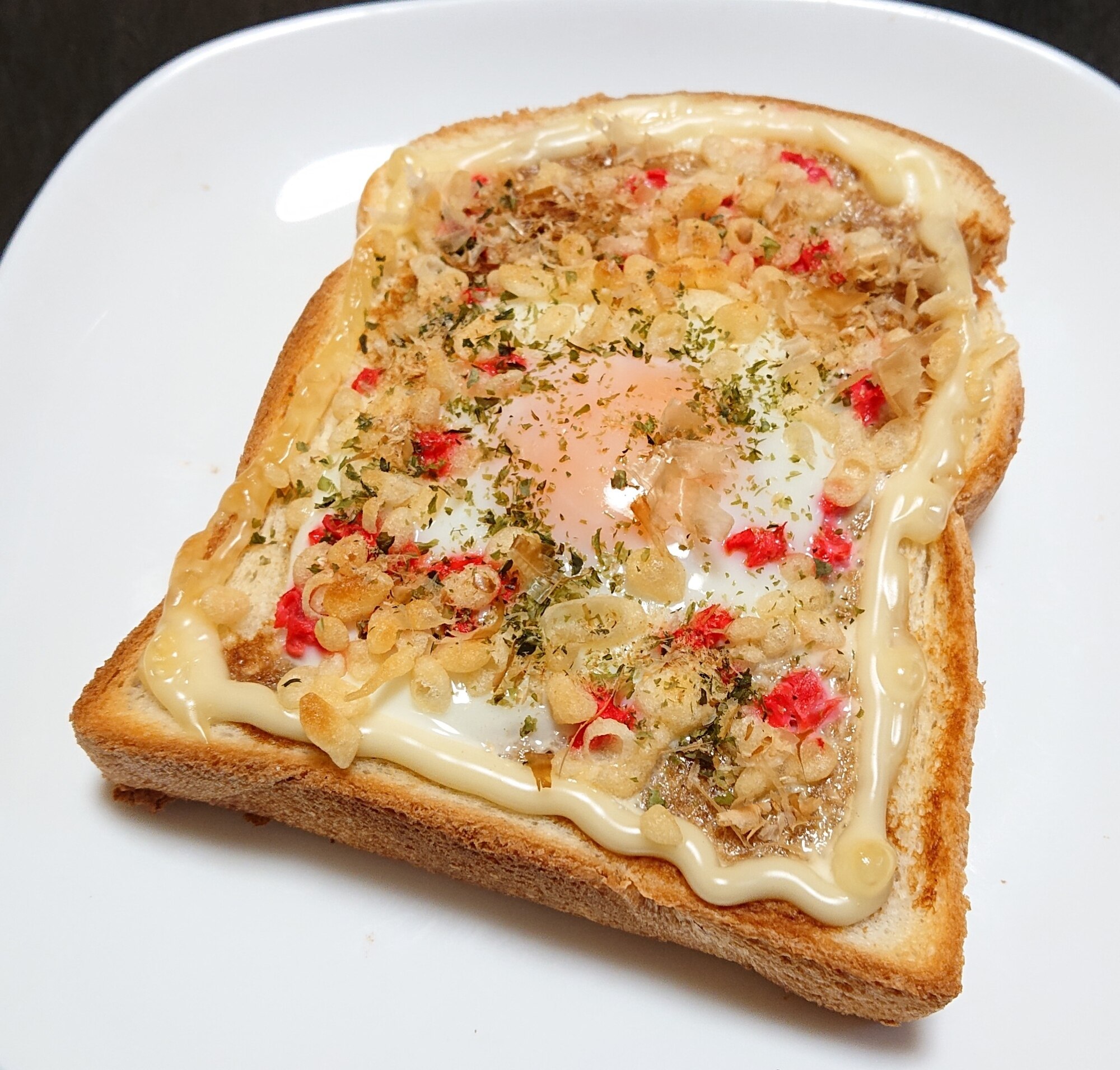 大阪っぽいエッグトースト レシピ・作り方 by うさ山 - 楽天レシピ