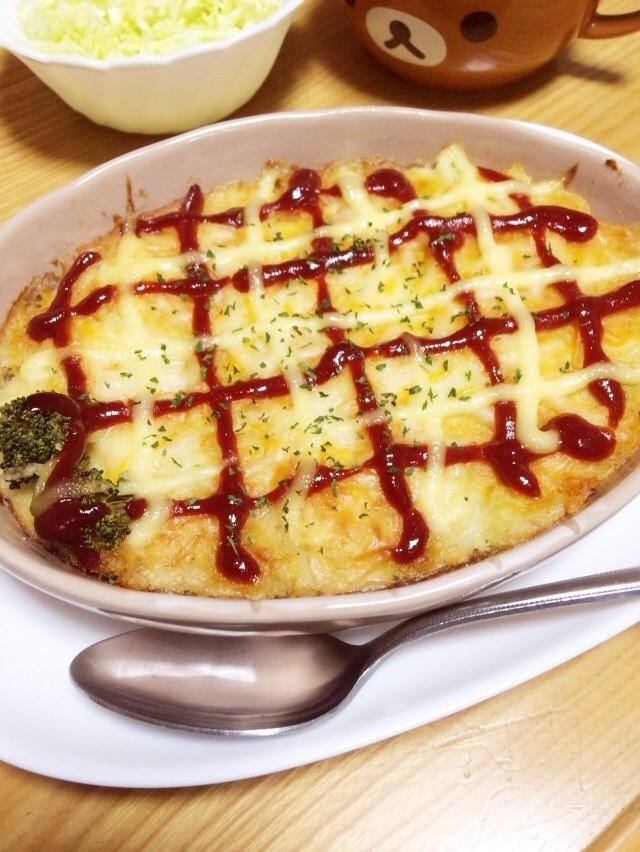 ☆絶品☆オーブン任せ!ポテバーグ*