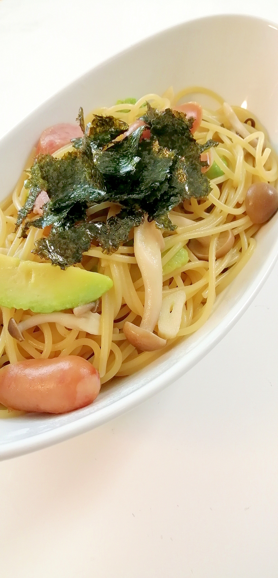 ☆アボカドとソーセージの和風パスタ☆