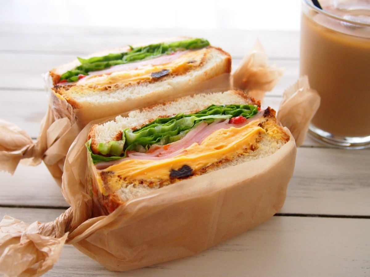 ボリューム満点 おしゃれな わんぱくサンド でおうちカフェ開催 デイリシャス 楽天レシピ ボリューム満点 おしゃれな わんぱくサンド でおうちカフェ開催 デイリシャス 楽天レシピ