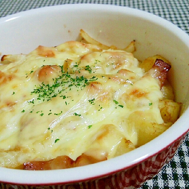 ジャーマンポテトのチーズ焼き レシピ 作り方 By あ ち0024 楽天レシピ ジャーマンポテトのチーズ焼き レシピ 作り方 By あ ち0024 楽天レシピ