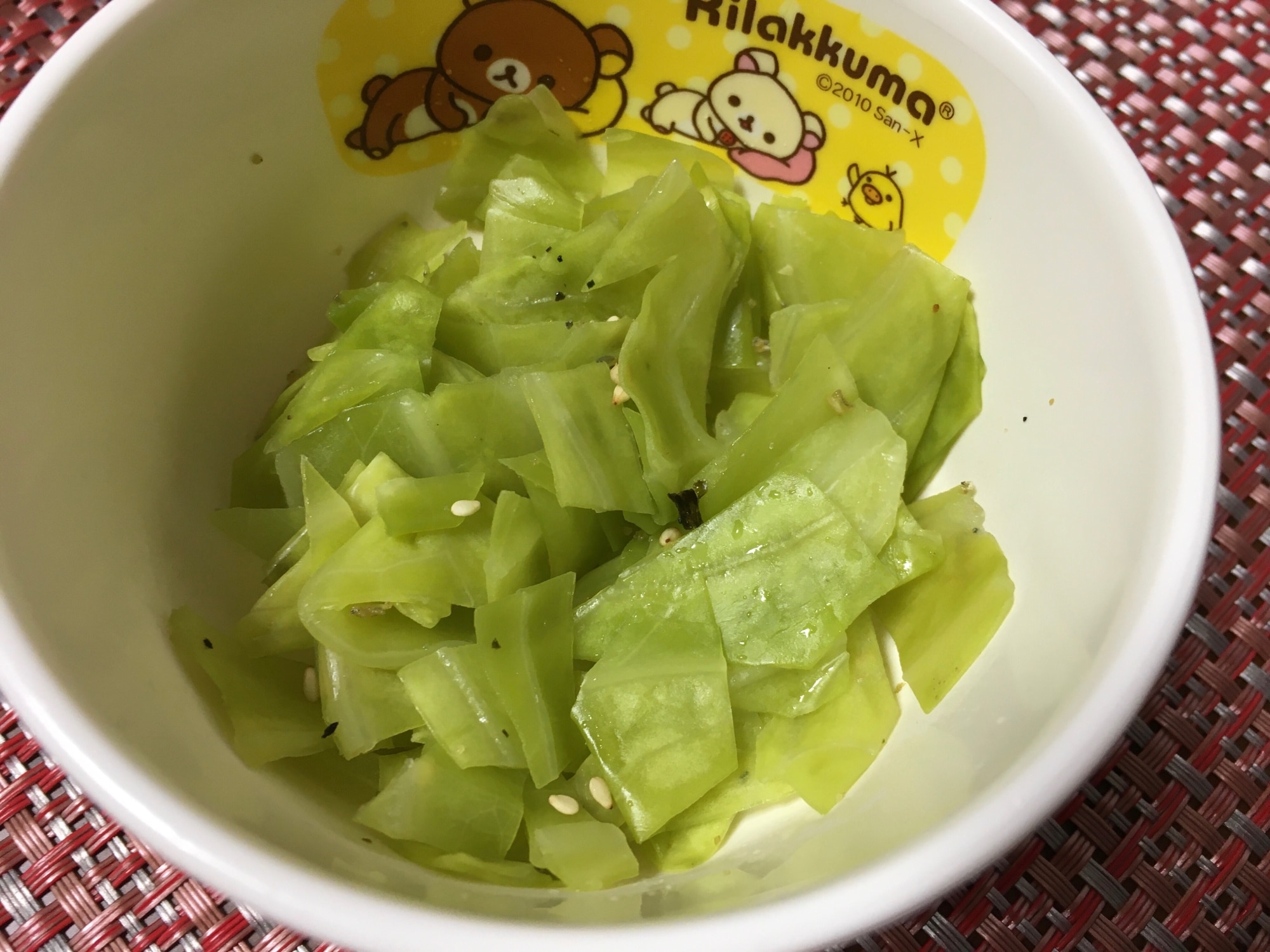 幼児食 キャベツのしらす和え レシピ 作り方 By えみすけ0309 楽天レシピ