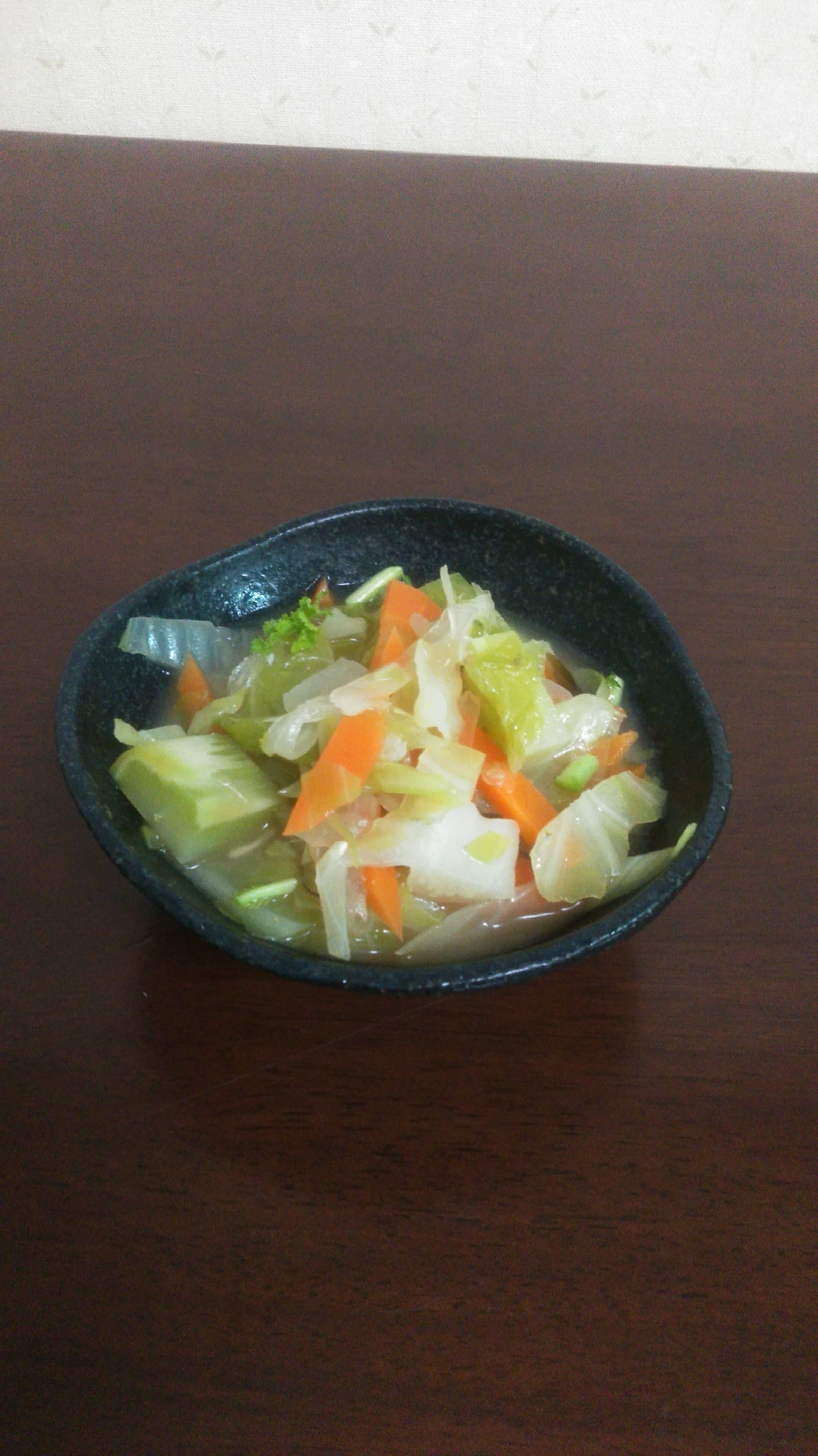 野菜いっぱいみそ汁