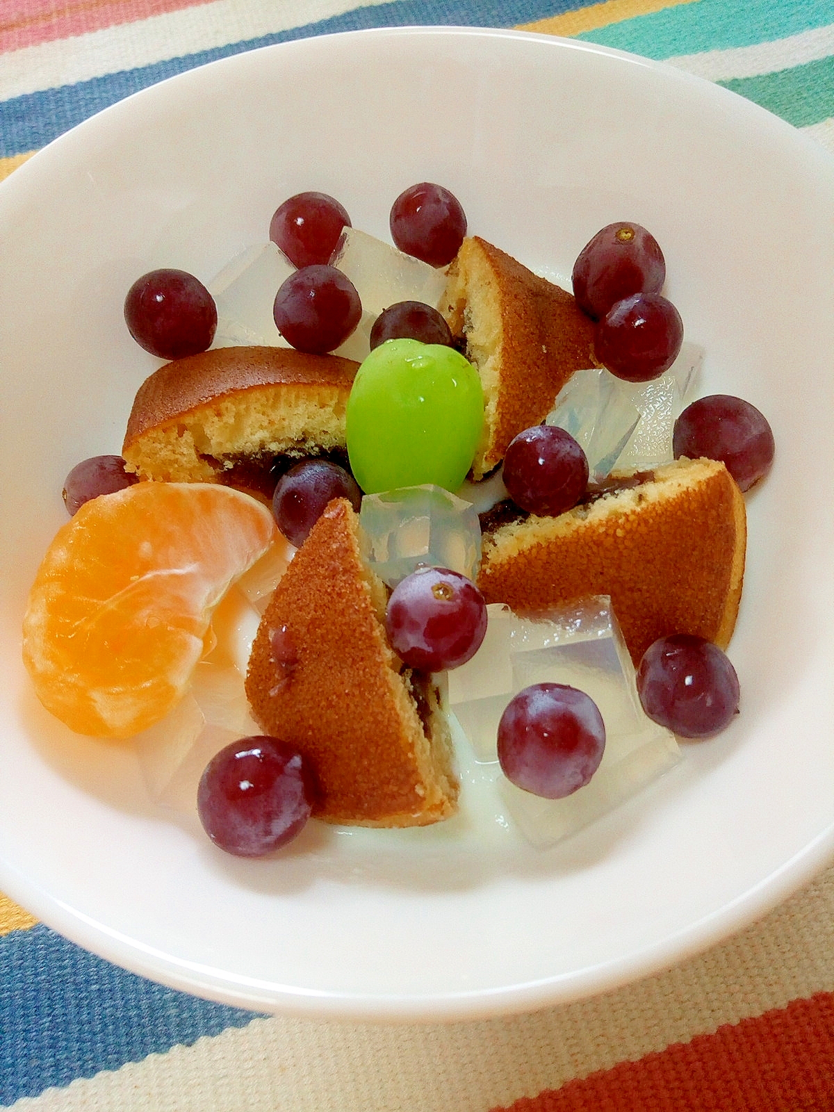 どら焼きで フルーツあんみつ風ヨーグルト レシピ 作り方 By Nyan260 楽天レシピ どら焼きで フルーツあんみつ風ヨーグルト レシピ 作り方 By Nyan260 楽天レシピ