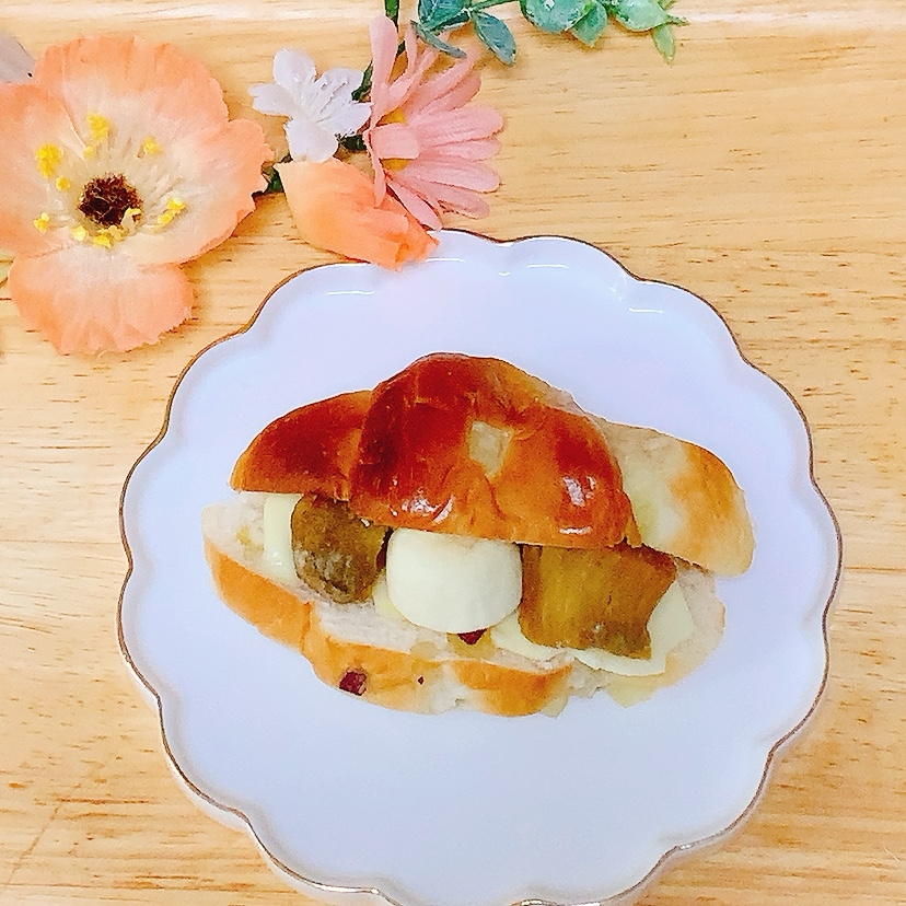 焼き芋マシュマロサンドෆ˚*