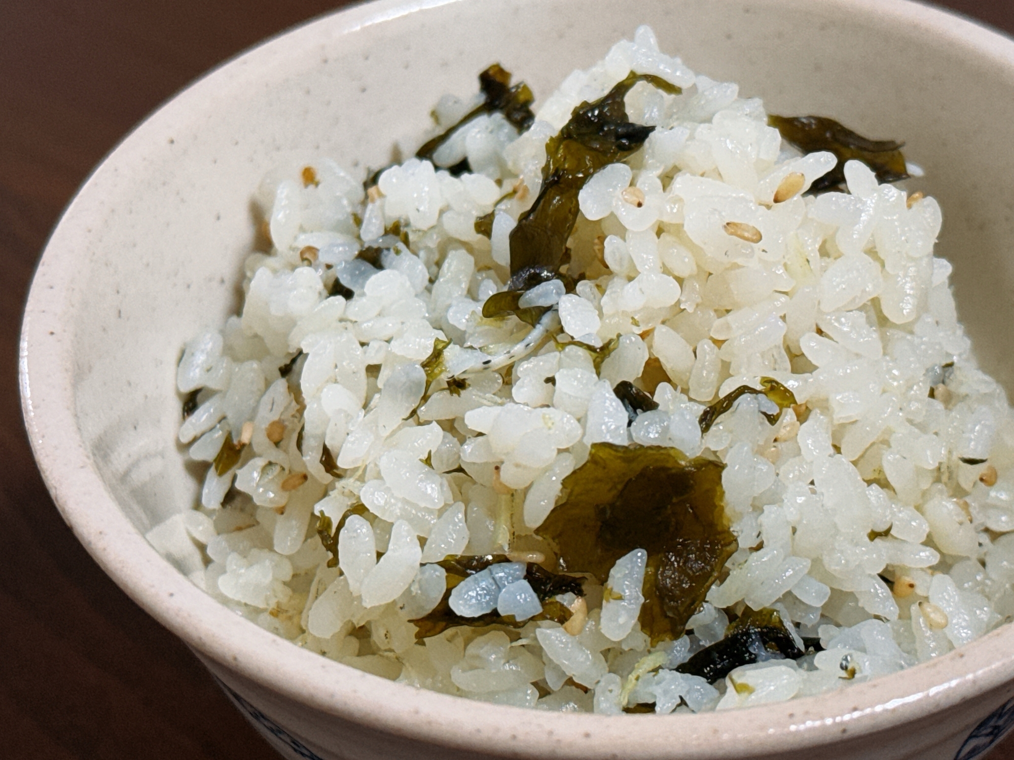 しらすとわかめの炊き込みご飯