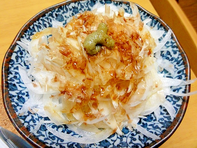 わさびオニオンスライス レシピ 作り方 By タルトト 楽天レシピ