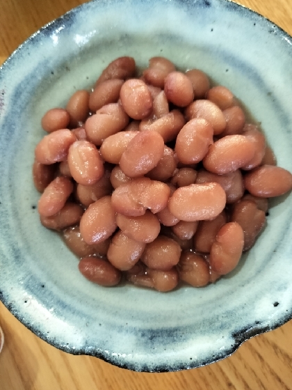 自家製なら糖分調整できて安全ヘルシー♡金時豆の煮豆