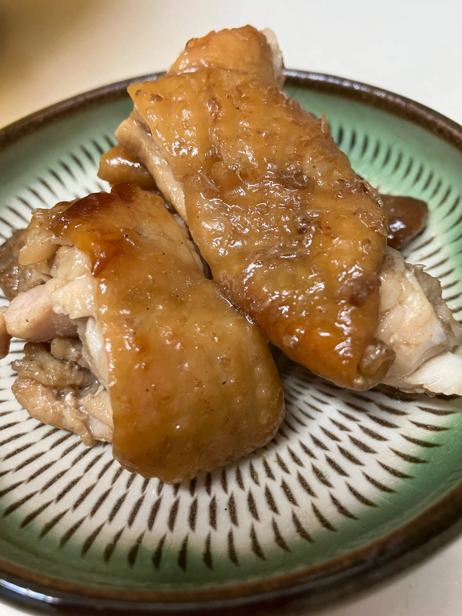 もも肉の照り焼き。