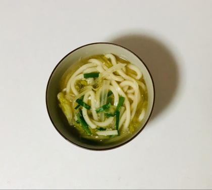 うどん入り汁物