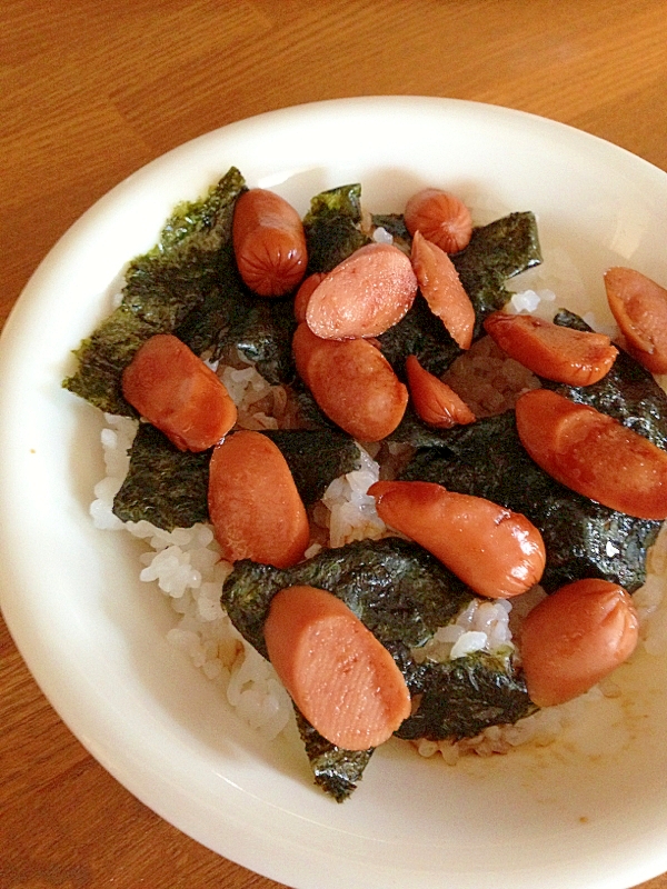 ウインナー丼