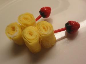 子供のお弁当に 薄焼き卵のぐるぐるピック差し レシピ 作り方 By ぱぱんぱんぱん 楽天レシピ 子供のお弁当に 薄焼き卵のぐるぐるピック差し レシピ 作り方 By ぱぱんぱんぱん 楽天レシピ