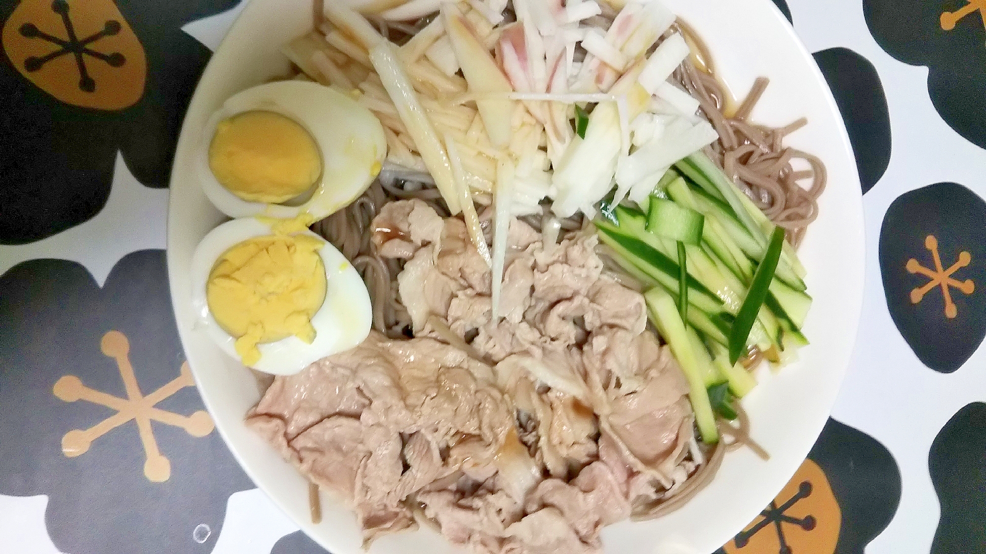 豚しゃぶ蕎麦