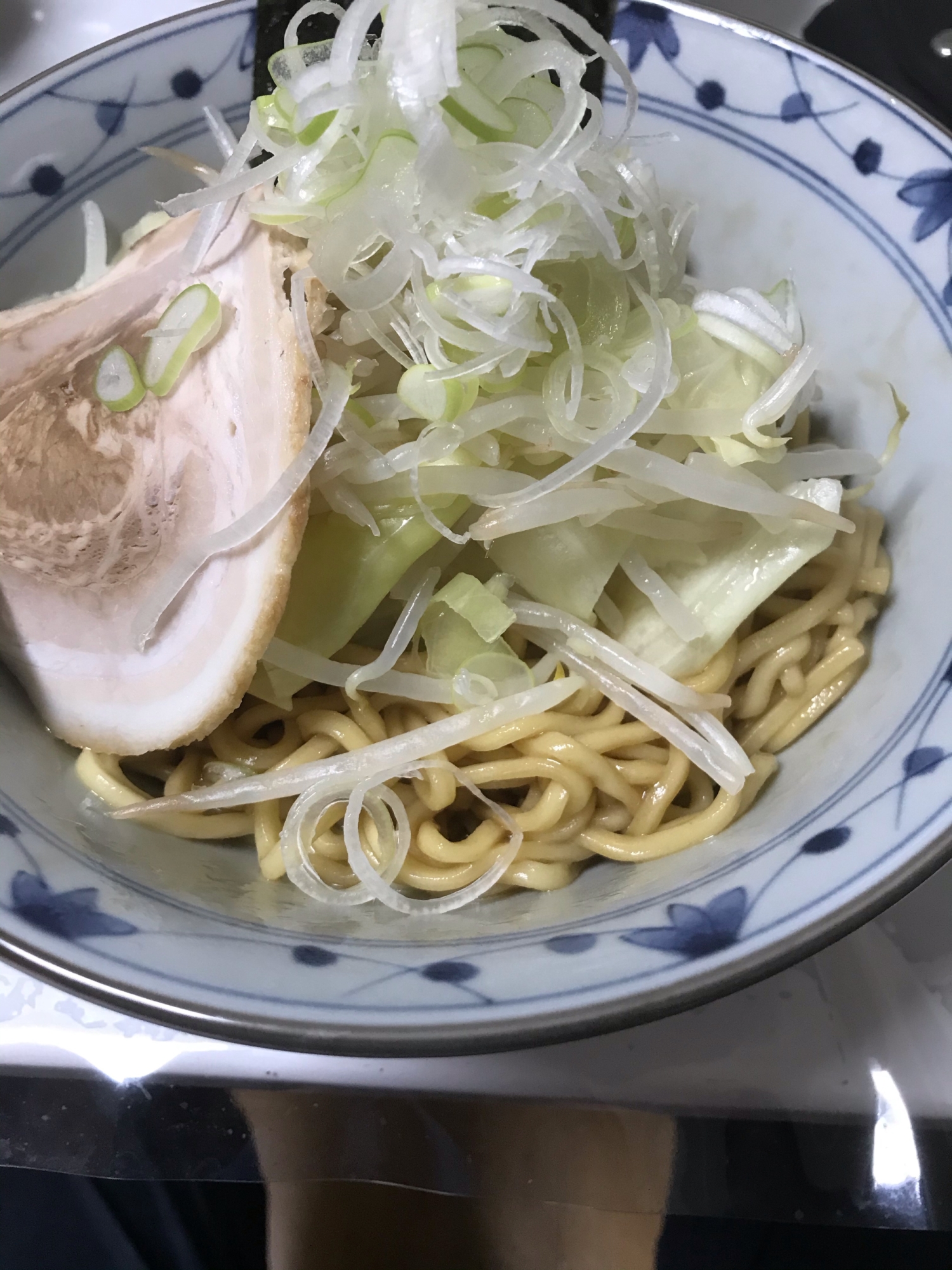 簡単な油そば