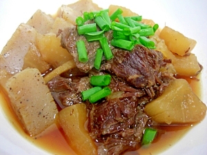 居酒屋さん風 牛すね肉と大根 こんにゃくの煮込み レシピ 作り方 By 楽天出店店舗 新垣ミート楽天市場店 楽天レシピ 居酒屋さん風 牛すね肉と大根 こんにゃくの煮込み レシピ 作り方 By 楽天出店店舗 新垣ミート楽天市場店 楽天レシピ