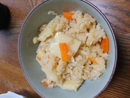 ＼食いしん坊の筍ご飯♡／炊き込みの黄金比率公開！