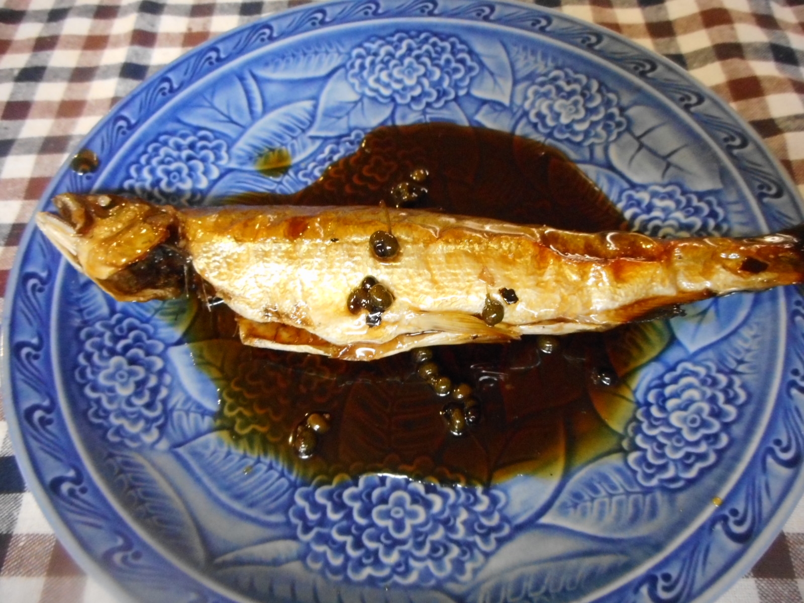 鮎の山椒煮