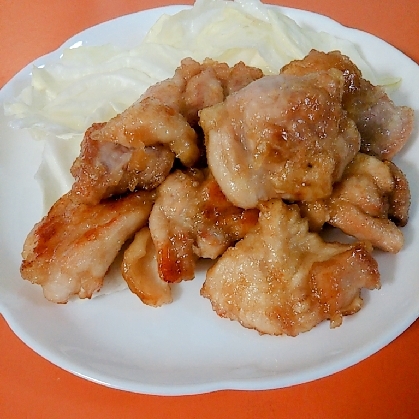 海かめちゃんさん 夕食に作りました！唐揚げよりも手軽に作れて、油も節約できますね♪照りも出て、味付けもとても美味しかったです☆素敵なレシピ感謝ですo(^o^)o