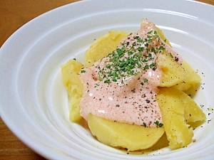 簡単美味!くり~みぃ♪たらこマヨソース♪