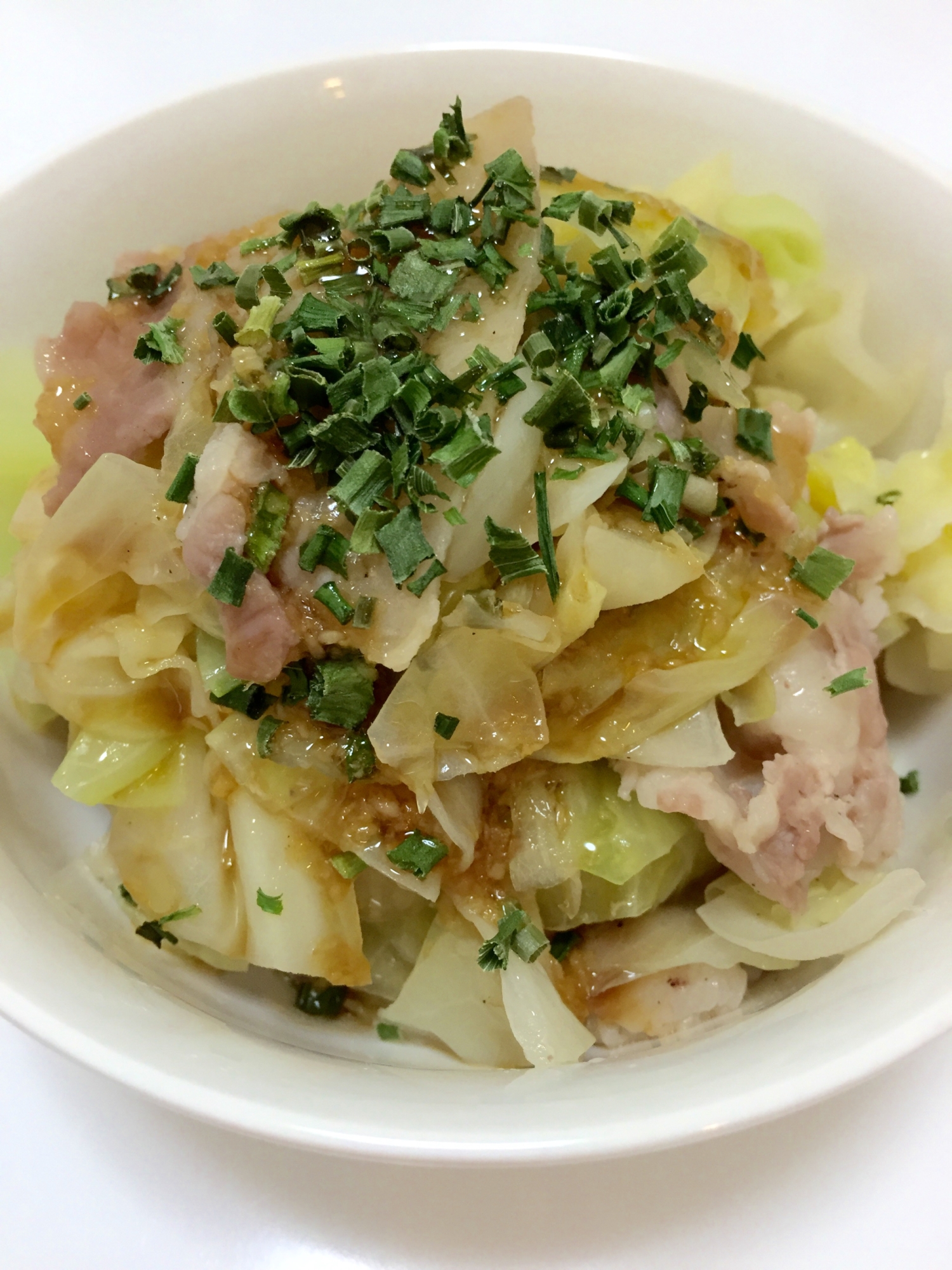簡単 生姜ポン酢で食べる豚バラとキャベツの蒸し レシピ 作り方 By Vvyukivv 楽天レシピ