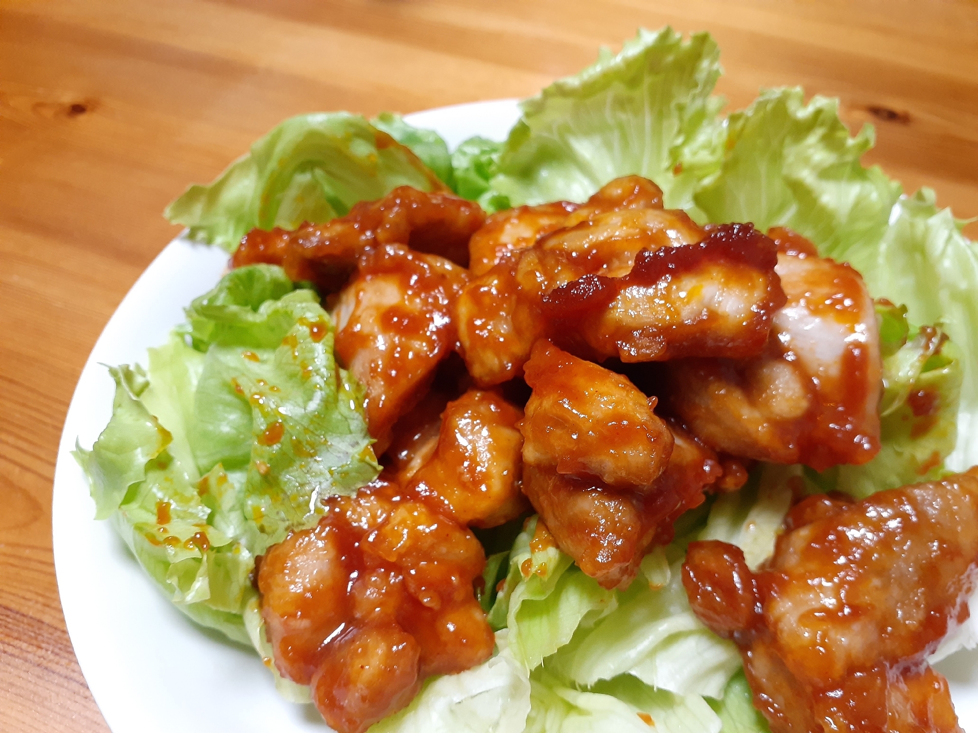 鶏もも肉メインおかず！ヤンニョム風チキン！