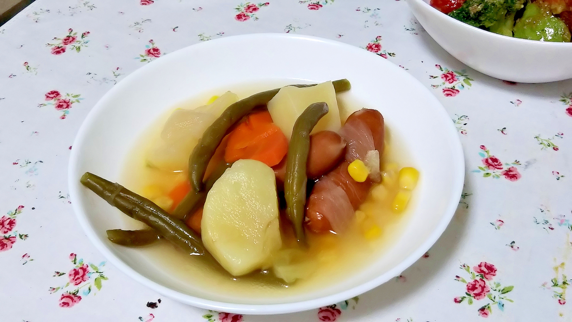 野菜たっぷりでヘルシー！ポトフ風簡単スープ