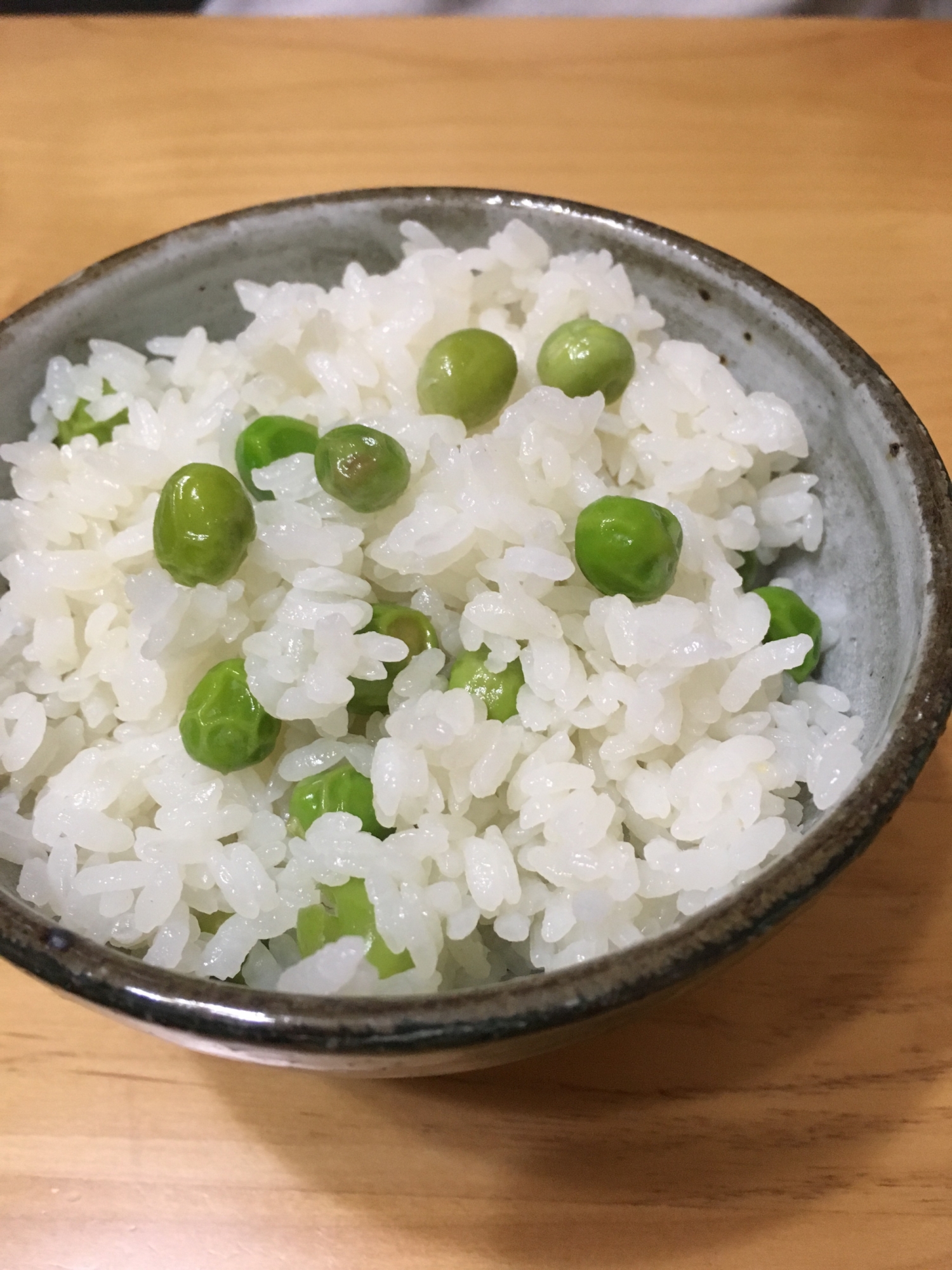 絶品、昆布茶で豆ご飯❣️