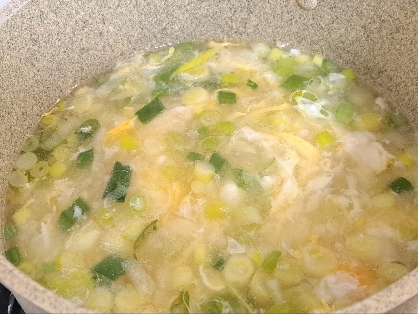 中華風☆たまごスープ