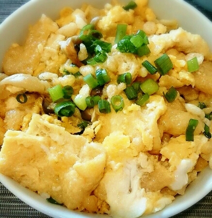 たぬきつね丼