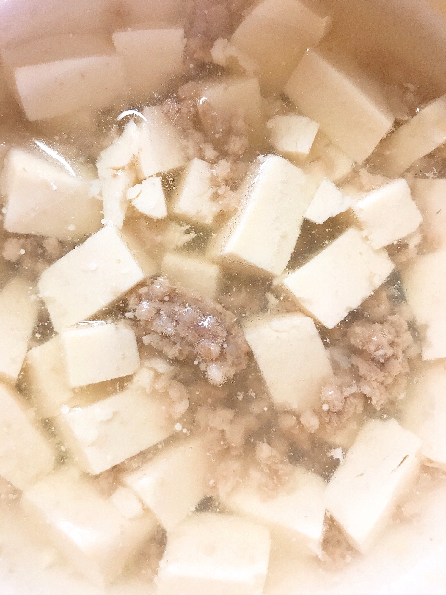 離乳食に ひき肉と豆腐で赤ちゃん麻婆豆腐 レシピ 作り方 By ミートソース 楽天レシピ