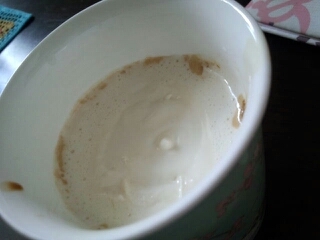 デザートに♪豆乳ラテwithホイップクリーム