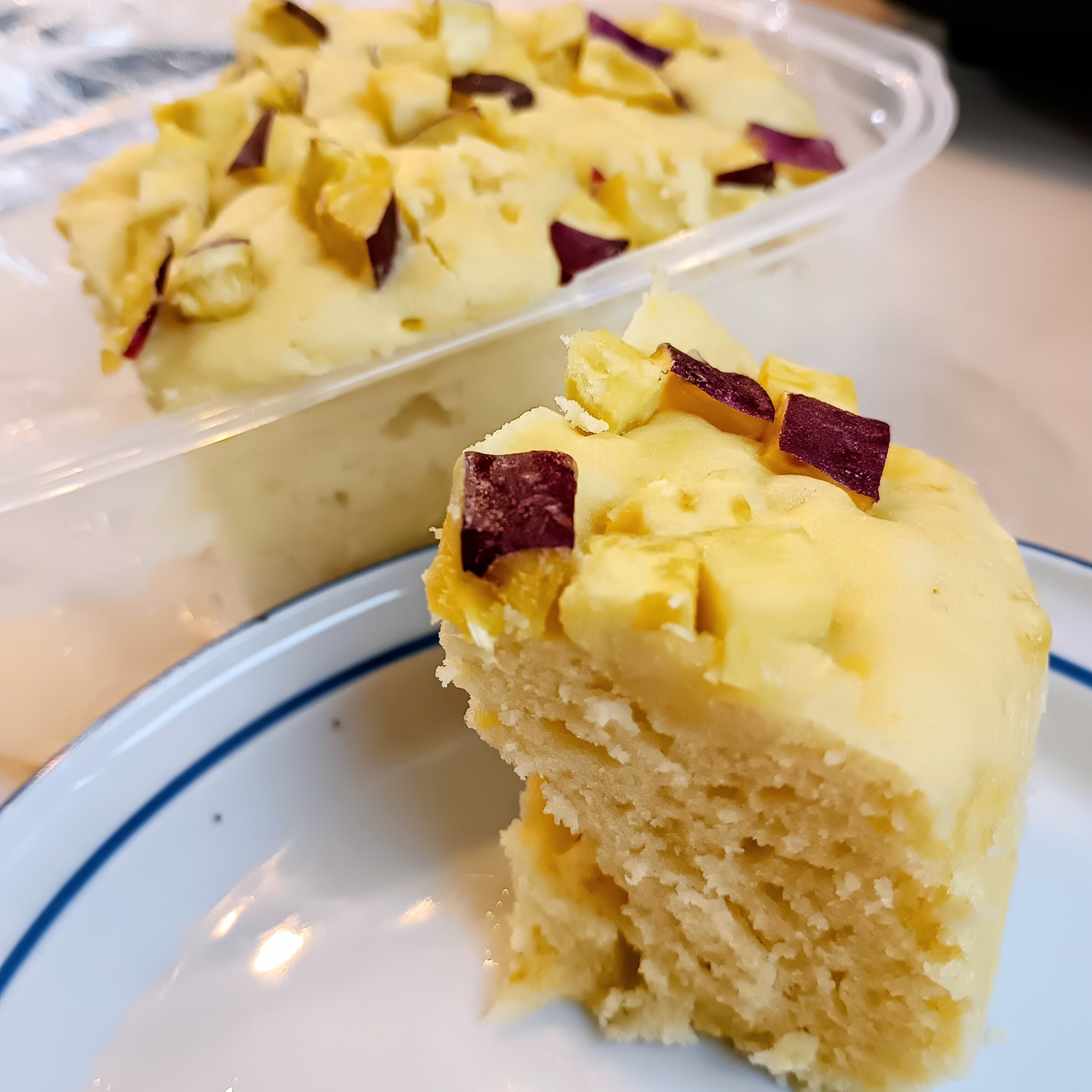 【HM】簡単！サツマイモ蒸しパン【レンジ調理】