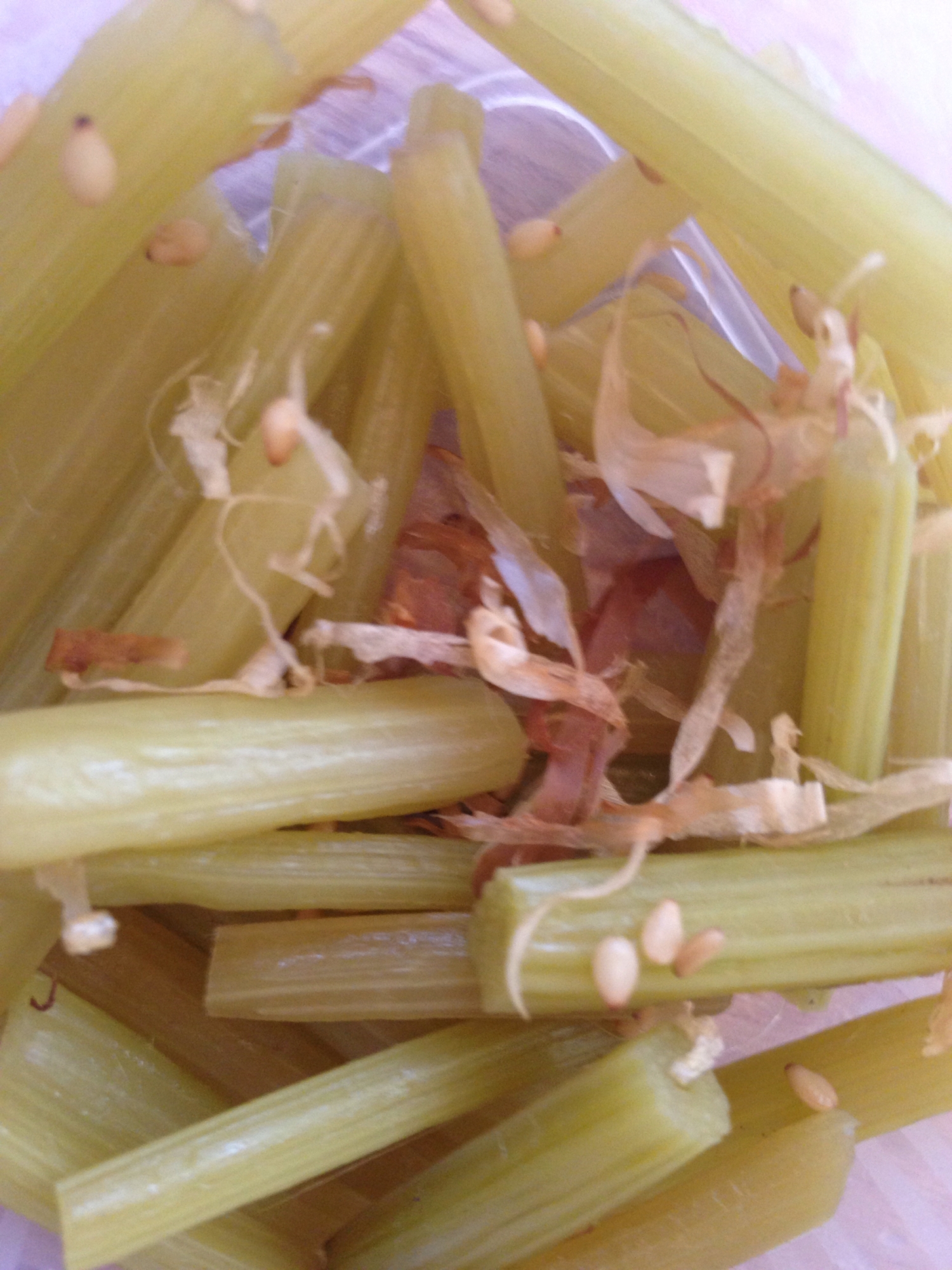 ふきとおかかのバターポン酢炒め