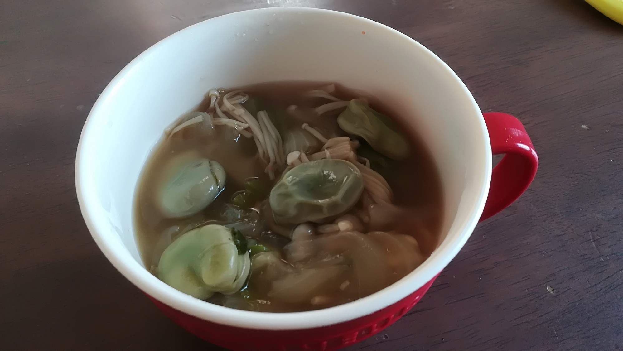 そら豆の味噌汁