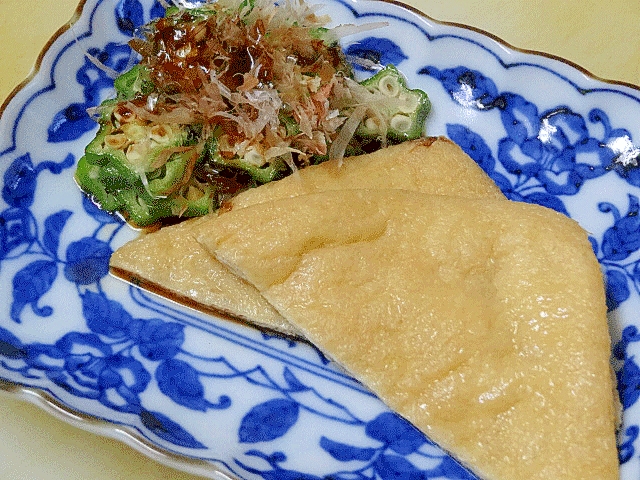 簡単おつまみ 油揚げ旨煮とオクラ レシピ 作り方 By Startrek 楽天レシピ 簡単おつまみ 油揚げ旨煮とオクラ レシピ 作り方 By Startrek 楽天レシピ