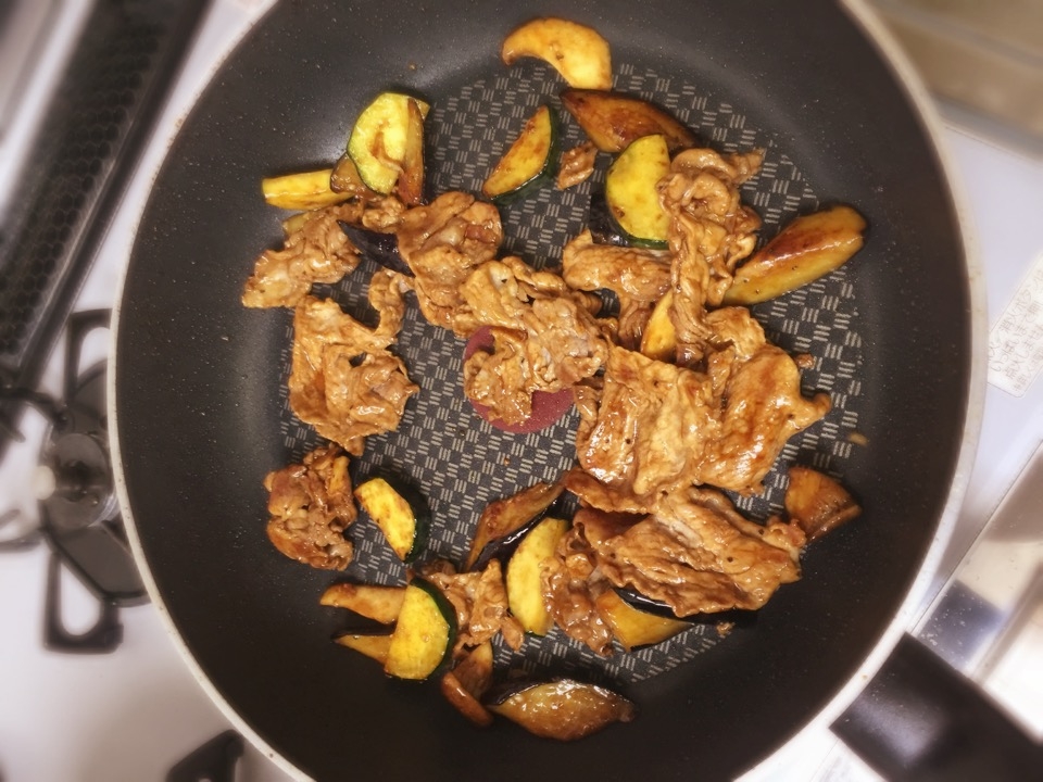 お弁当のおかずに！夏野菜のオイスターソース炒め✳︎