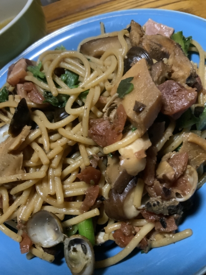 健康になれる！シジミの和風パスタ