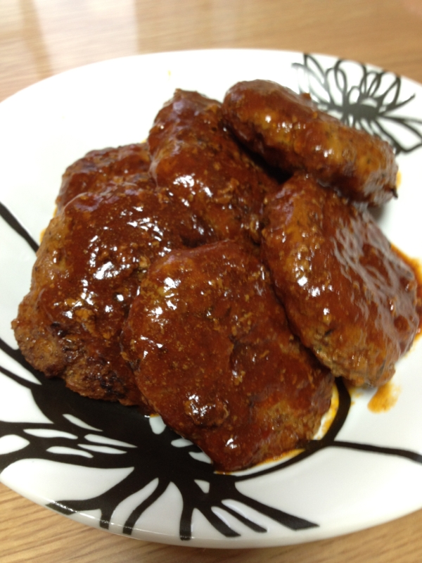 煮込みハンバーグのデミグラスソース