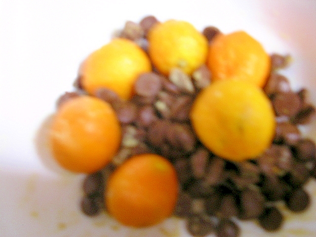 金柑と生姜のキャロブスイーツ