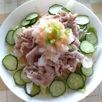 ゆで方がポイント!柔らか豚しゃぶサラダ