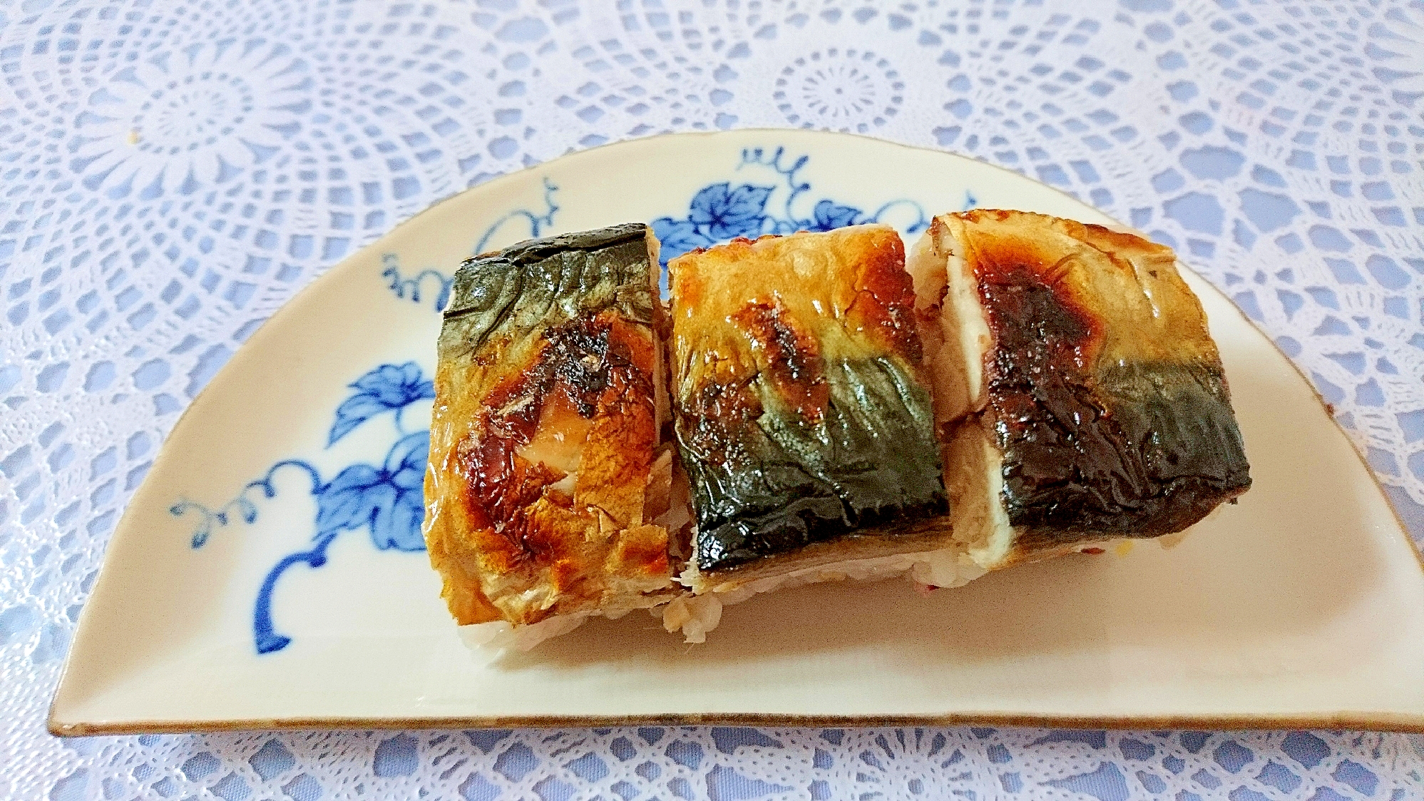 焼き鯖寿司✡️簡単