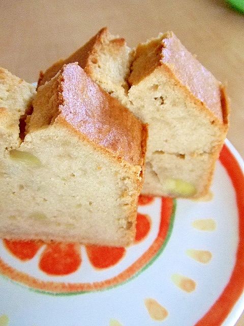 栗のバターケーキ　米粉レシピ