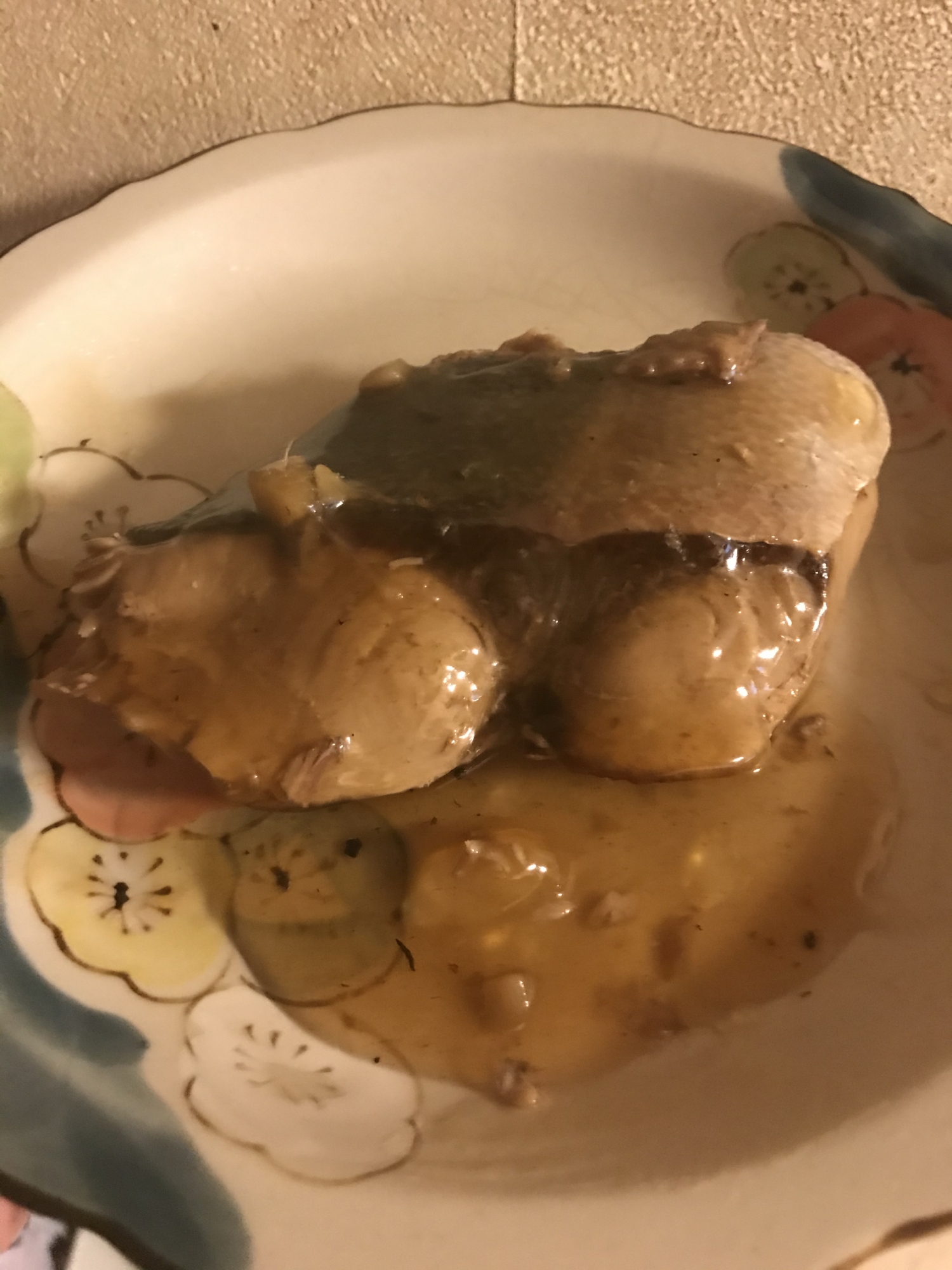 ブリの照り焼きあんかけ