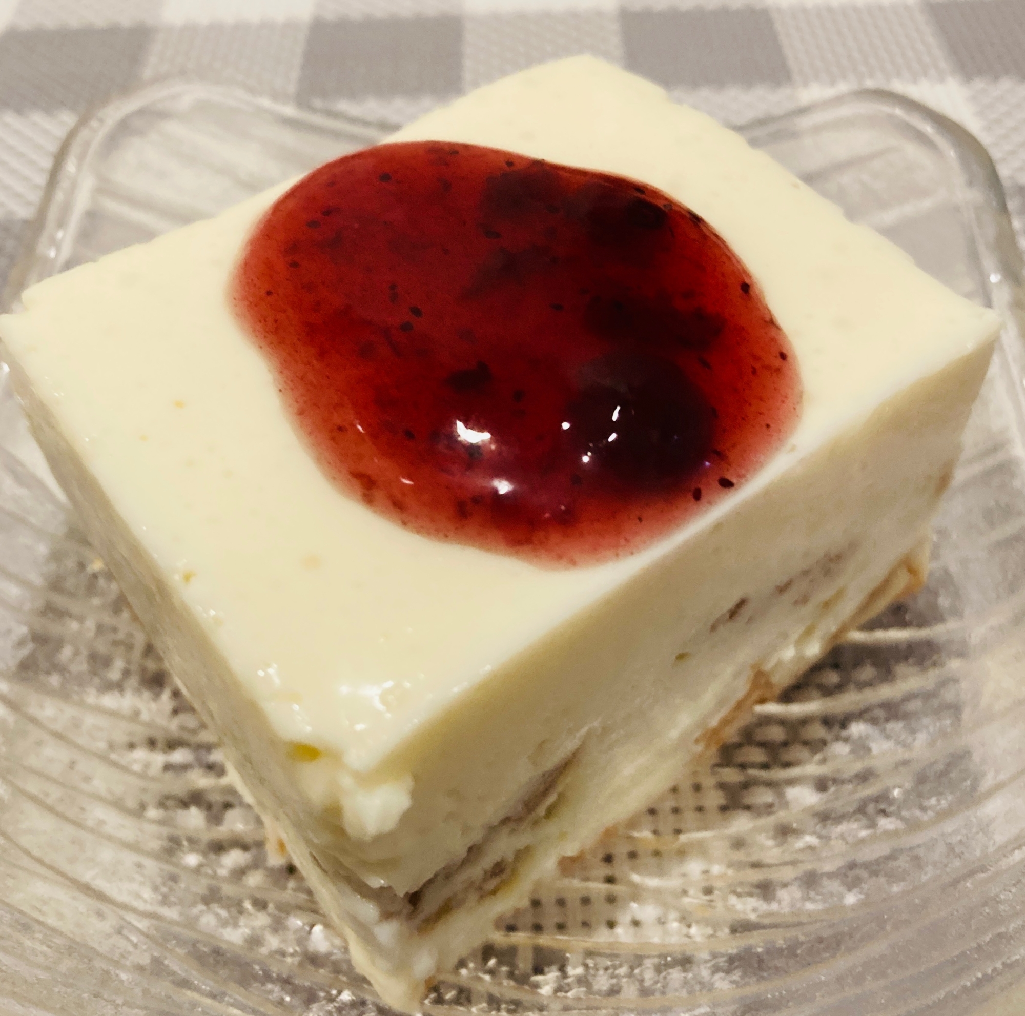 豆腐でヘルシー☆レアチーズケーキ♪