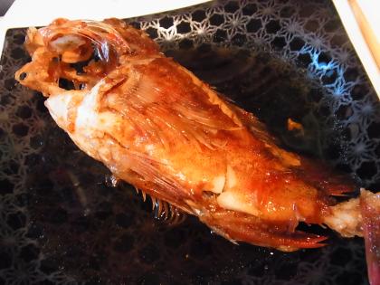 煮魚はあまりしたことなかったのですが、アラカブを頂いたのでこちらを参考に作ってみました。ぷりぷりでとっても美味しくできました！＾＾ありがとうございました～！