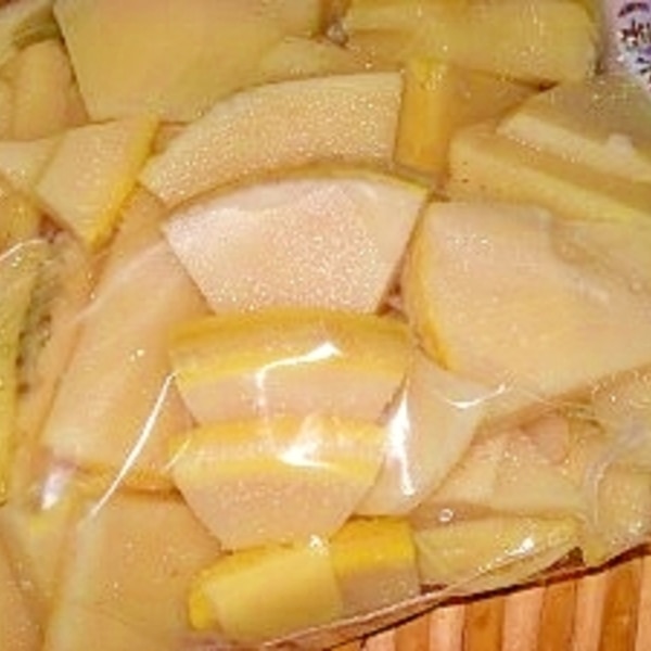 美味しさそのまま 筍の冷凍保存法 レシピ 作り方 By ブルーボリジ 楽天レシピ 美味しさそのまま 筍の冷凍保存法 レシピ 作り方 By ブルーボリジ 楽天レシピ