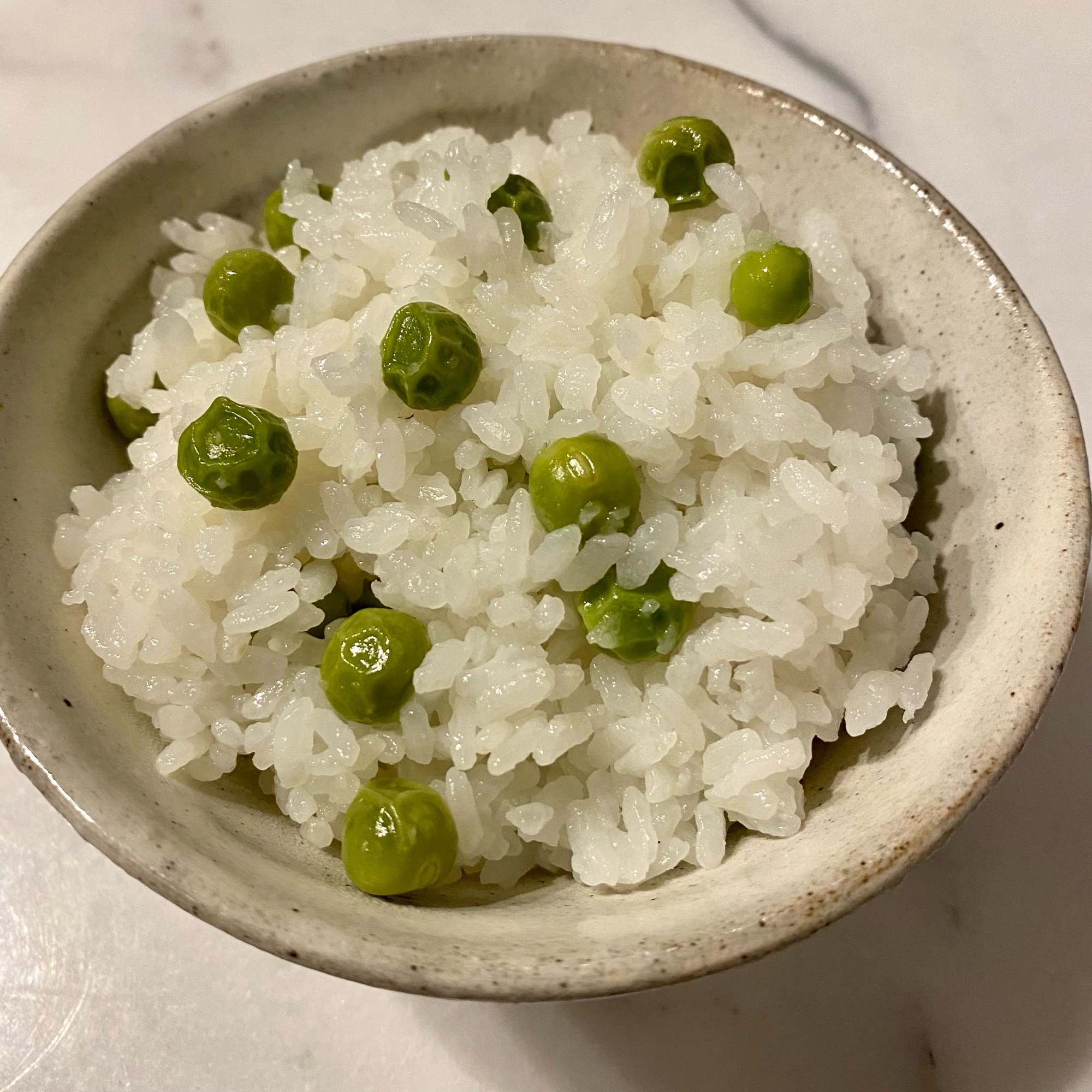 主夫がつくる豆ご飯