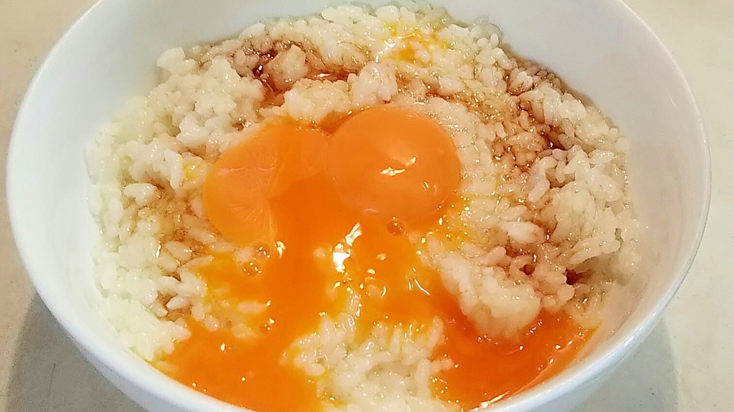 ３度味わう！W卵の贅沢卵かけごはん