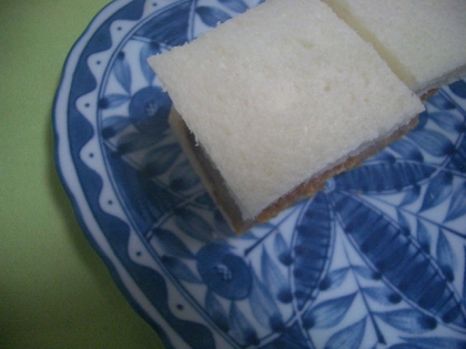 レンジで簡単カツサンド